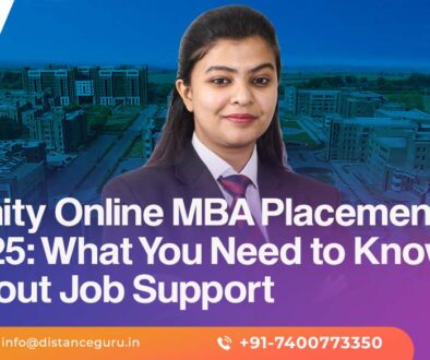 Amity Online MBA Placements 2025: Job Support Insights |DistanceGuru