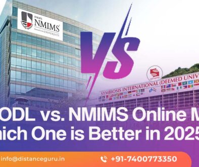 SSODL vs. NMIMS Online MBA Which One is Better in 2025