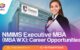 NMIMS Executive MBA (MBA WX) Career Opportunities
