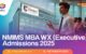 NMIMS MBA WX(Executive) Admissions 2025