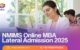 NMIMS Online MBA Lateral Admission 2025